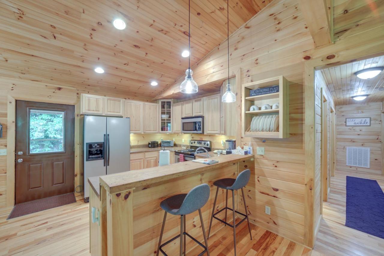 Brysons Hidden Valley Ranch - Quiet Nc Cabin! Villa Брайсън Сити Екстериор снимка