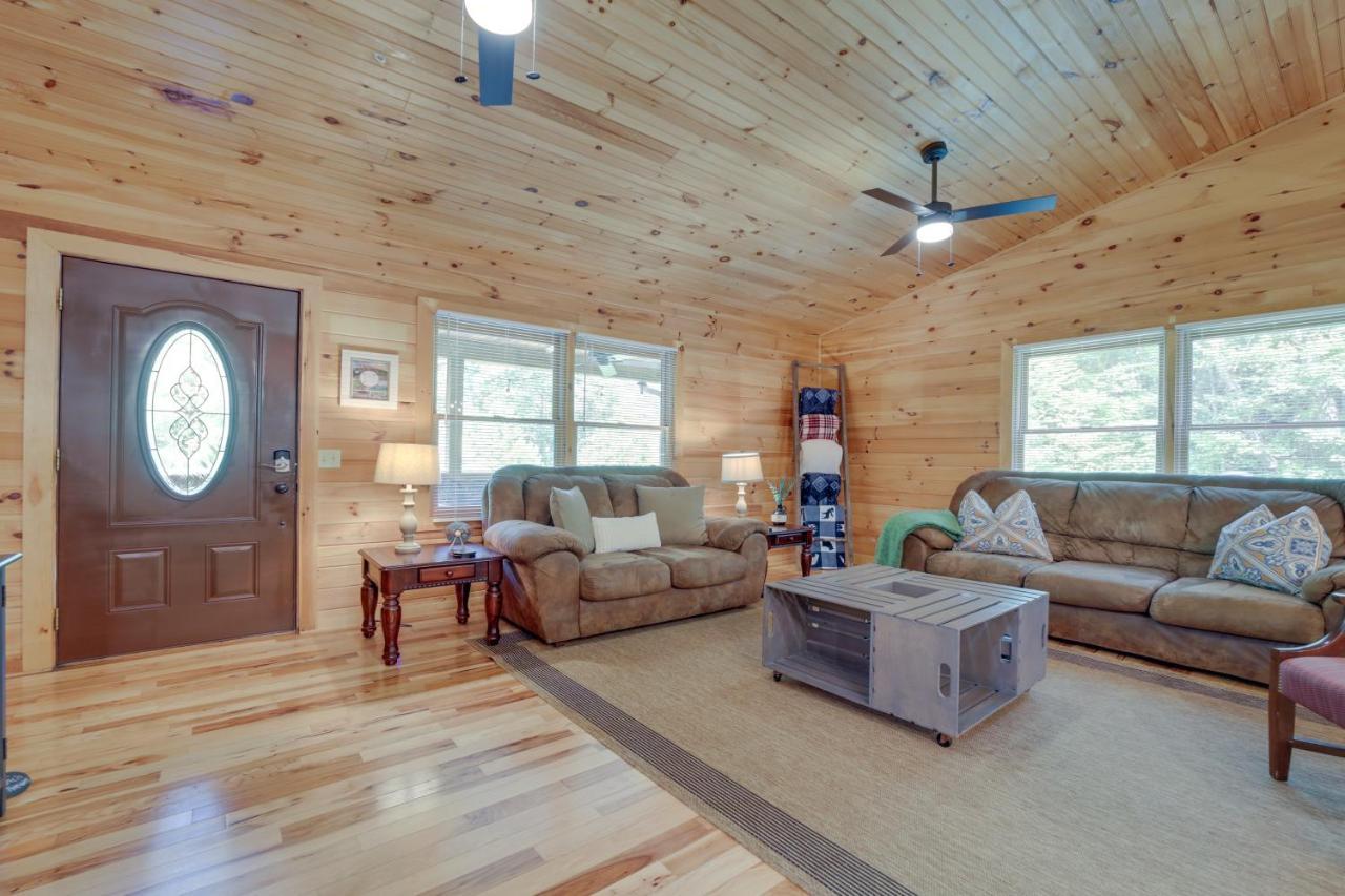 Brysons Hidden Valley Ranch - Quiet Nc Cabin! Villa Брайсън Сити Екстериор снимка