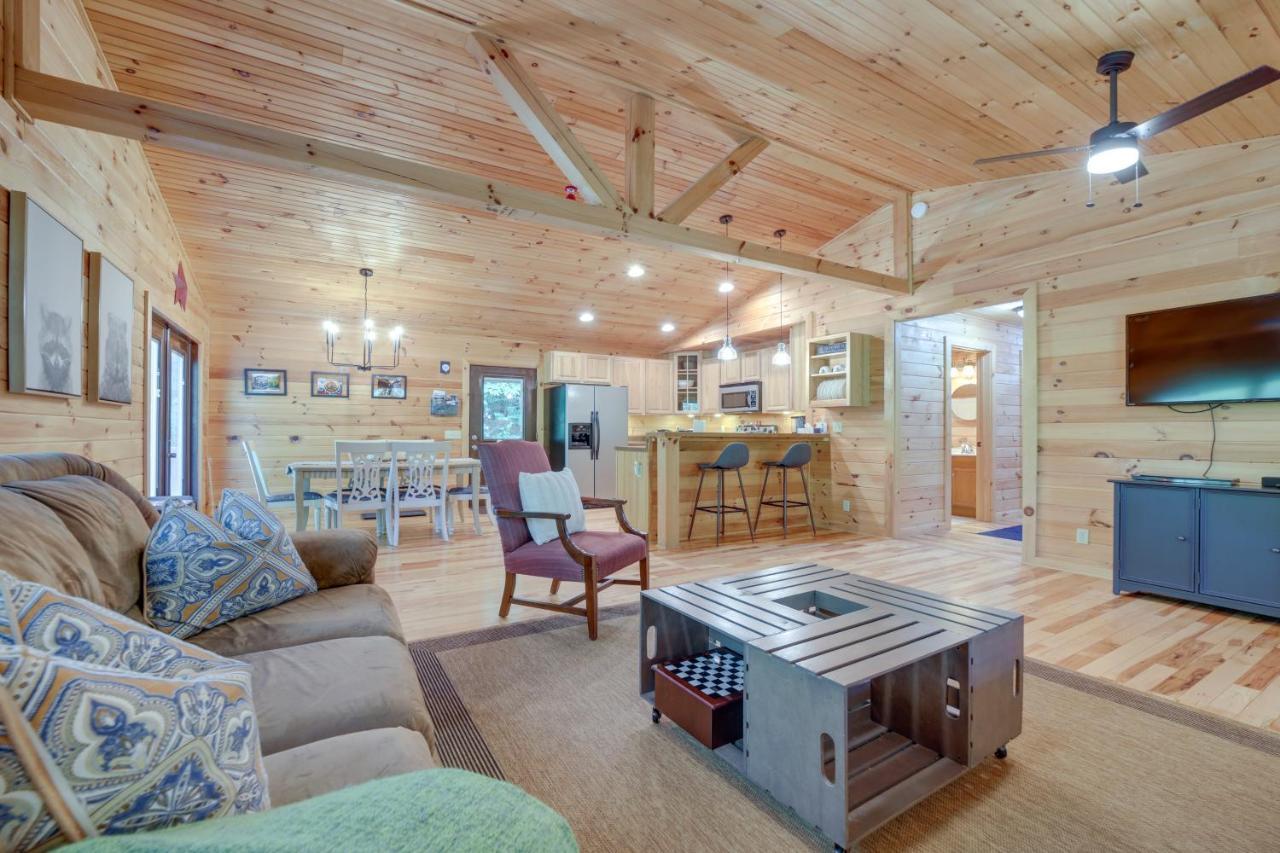 Brysons Hidden Valley Ranch - Quiet Nc Cabin! Villa Брайсън Сити Екстериор снимка