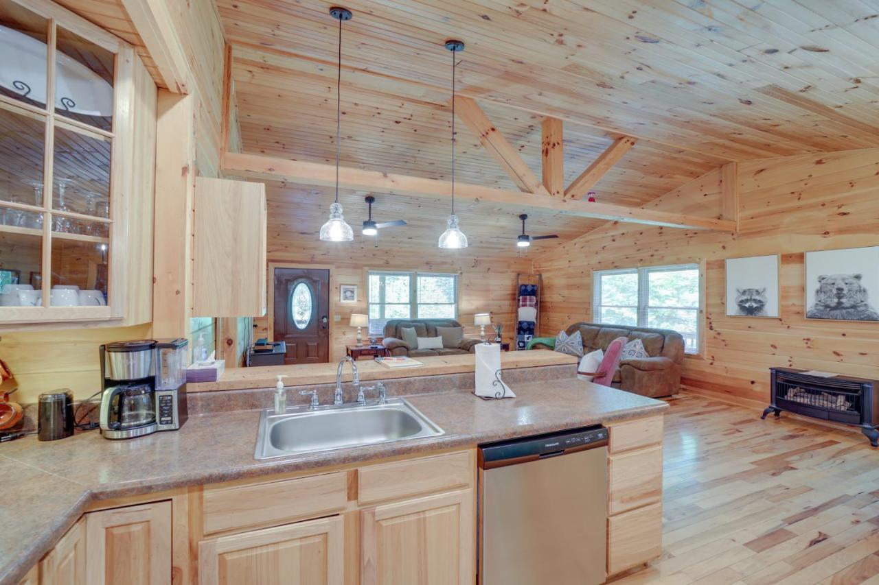 Brysons Hidden Valley Ranch - Quiet Nc Cabin! Villa Брайсън Сити Екстериор снимка