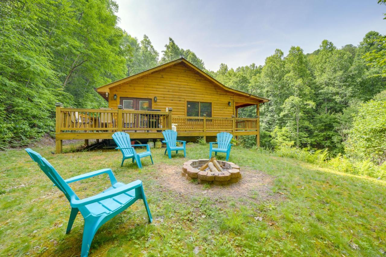 Brysons Hidden Valley Ranch - Quiet Nc Cabin! Villa Брайсън Сити Екстериор снимка