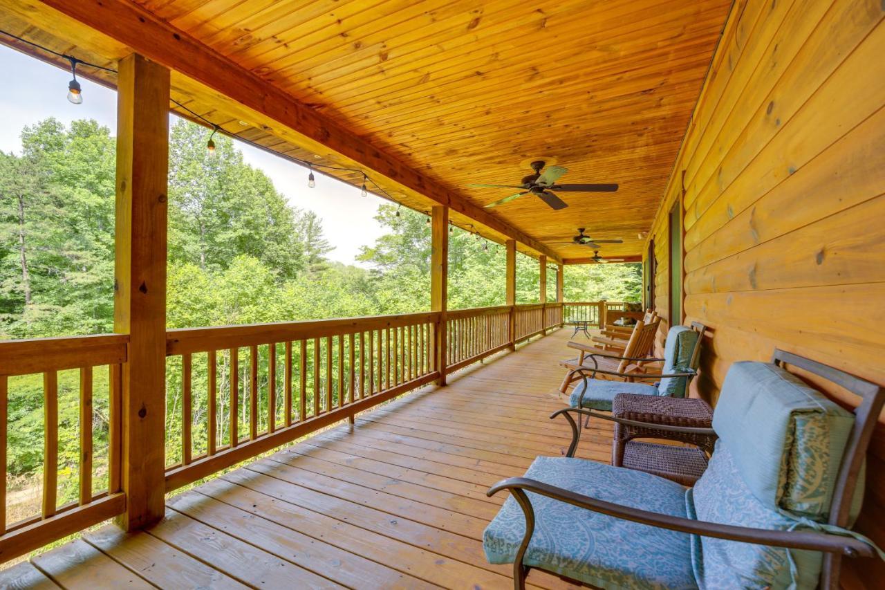 Brysons Hidden Valley Ranch - Quiet Nc Cabin! Villa Брайсън Сити Екстериор снимка