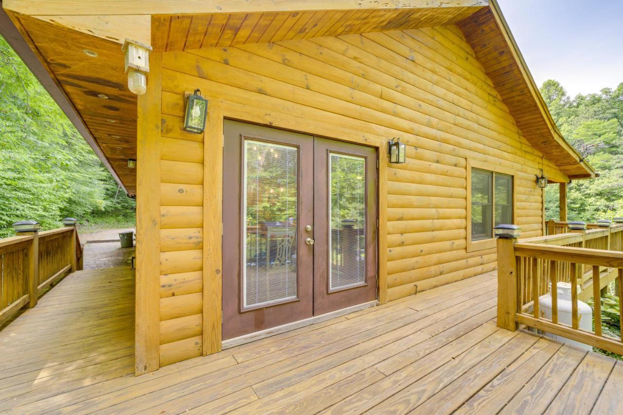 Brysons Hidden Valley Ranch - Quiet Nc Cabin! Villa Брайсън Сити Екстериор снимка